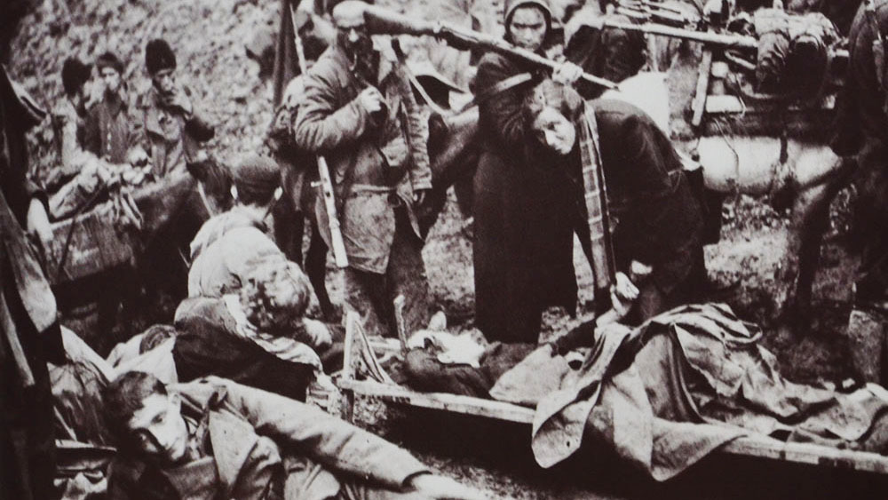 Paulina Sudarski and the heroic paramedics on Sutjeska