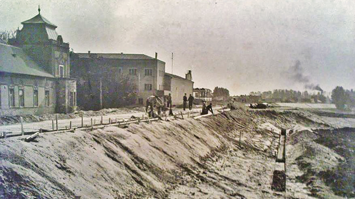 Medieval (or ancient?) tunnels in the center of Novi Bečej