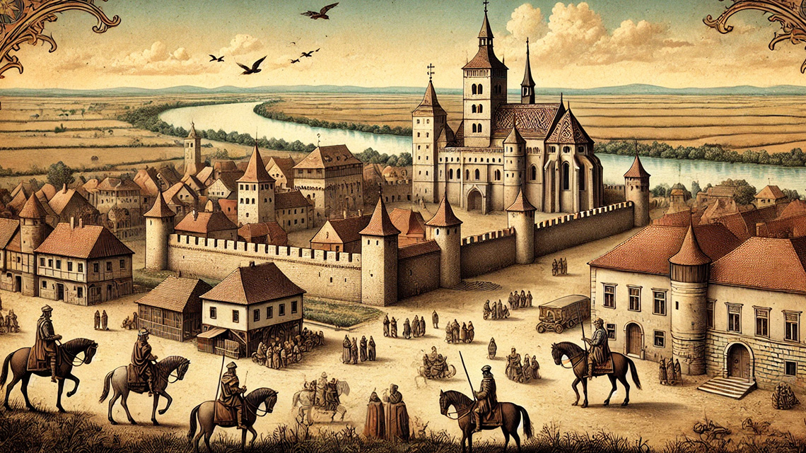 Novi Bečej kraljevski slobodan grad i sedište Torontalske županije