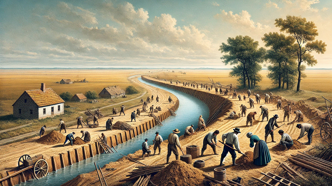 Izgradnja nasipa u Banatu: Prvi koraci ka odbrani od poplava