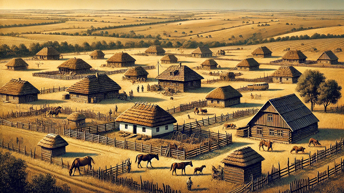 The Distribution of Farmsteads in Vranjevo and Novi Bečej