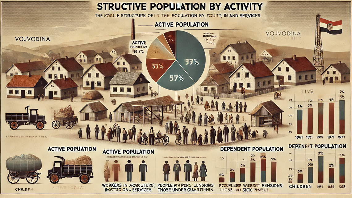 Demographic analysis of Novi Bečej: Population and economy in the second half of the 20th century
