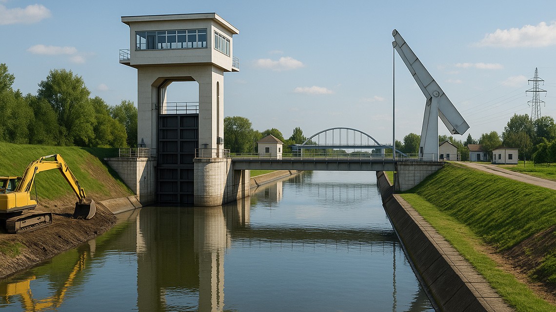 Construction of the Danube–Tisa–Danube Basic Canal Network in Banat