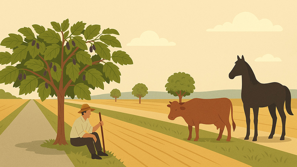 Mulberry Trees for Silk and Shade