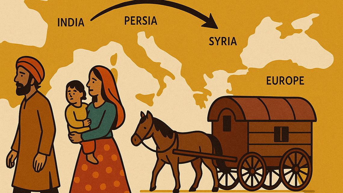 Origin and Migration of the Roma