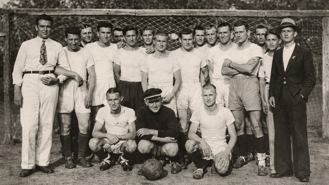FK Banat football team from Novi Bečej, 1936