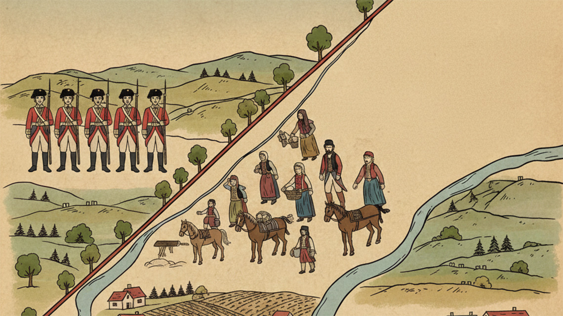 Settlement of Serbs on the Border