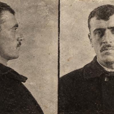 Policijski snimak Ljubomira Čolića, člana KPJ od 1936. godine
