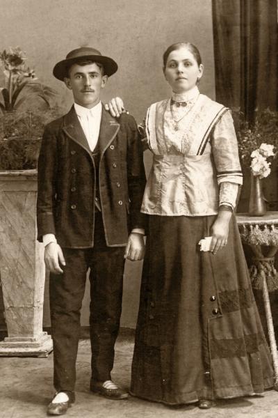 Žarko Berić i Jelena Berić (rođ. Đulinski) – Porodični portret iz 1915. godine