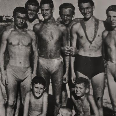 Plivači Zvezde, avgusta 1943. godine