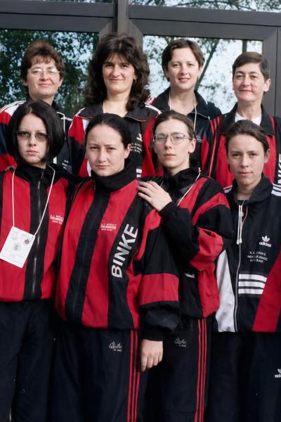Kuglašice Jedinstva ispred Hotela „Pelagonija“
