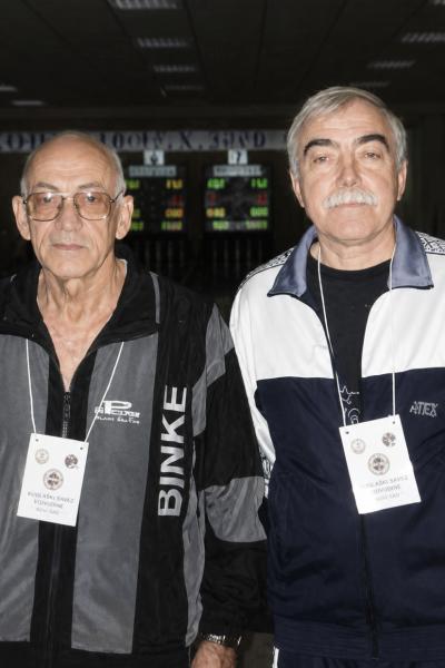 Laslo Makra i Stavan Davidović u kuglani „Musandra“